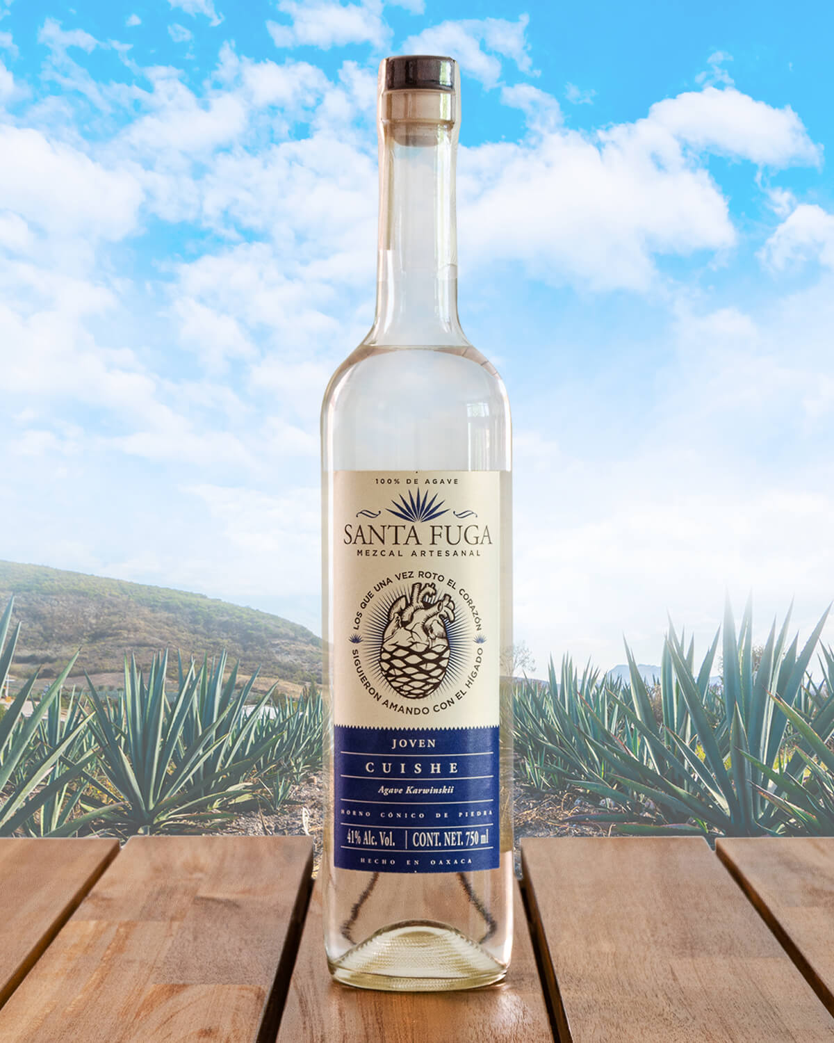 Mezcal Santa Fuga Cuishe Artesanal